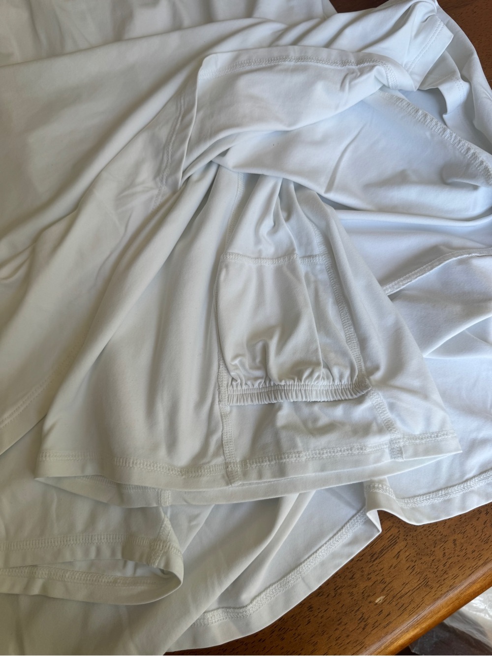 Tommy Bahama IslandZone Tennis Dress Large White Built In Shorts Pickleball - Picture 5 of 9